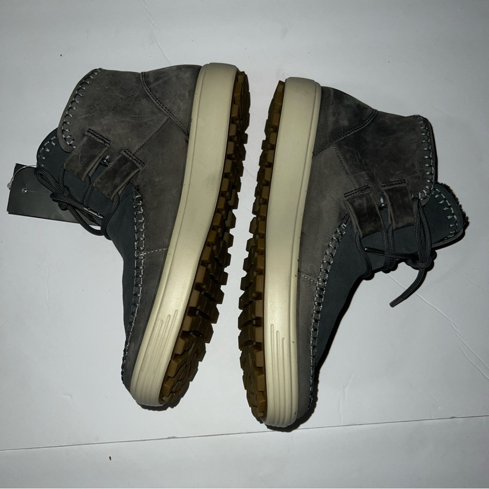 ECCO Women’s Gray Casual Shoes Size 9 - Picture 3 of 7